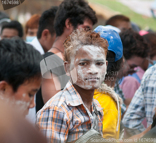 Image of Songkran Celebration in Cambodia 2012