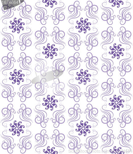 Image of Seamless pattern on white