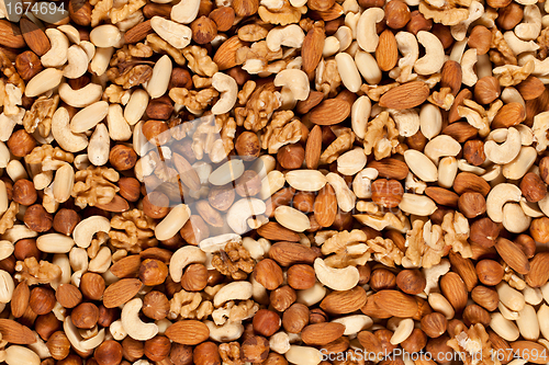 Image of Nuts background