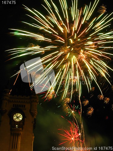 Image of Sparkling fireworks at the Palace