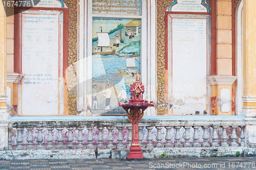 Image of Wat Kandal in Battambang, Cambodia
