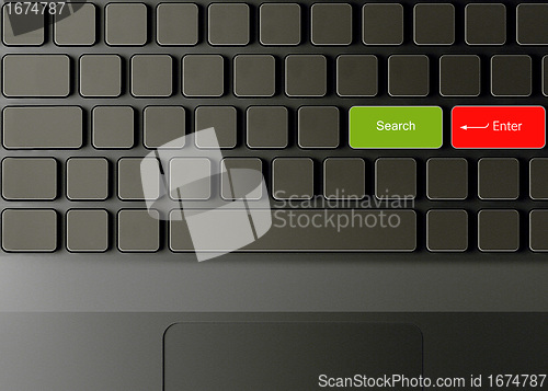 Image of conceptual keyboard 
