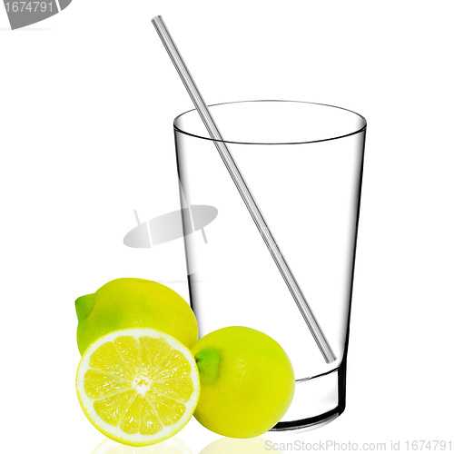 Image of Glass of a lemon