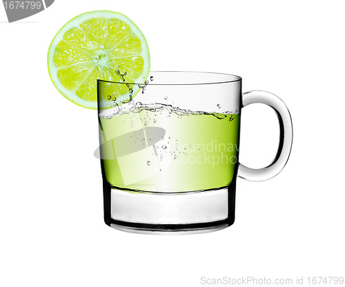 Image of Glass of a lemon