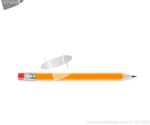 Image of Sharpened Yellow pencil 