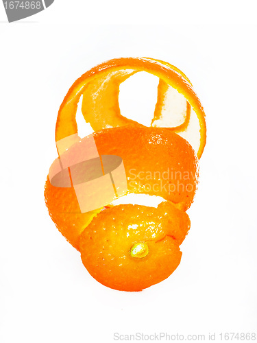 Image of Peel of an orange