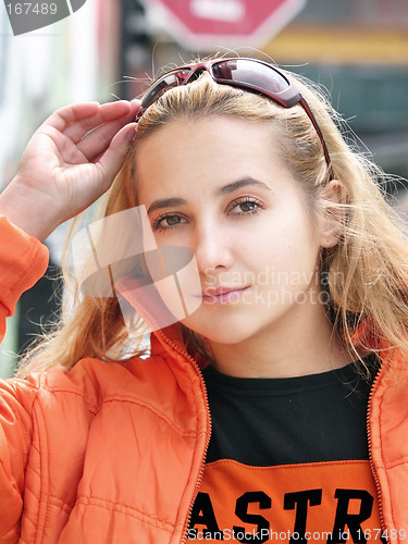 Image of Beautiful blond girl