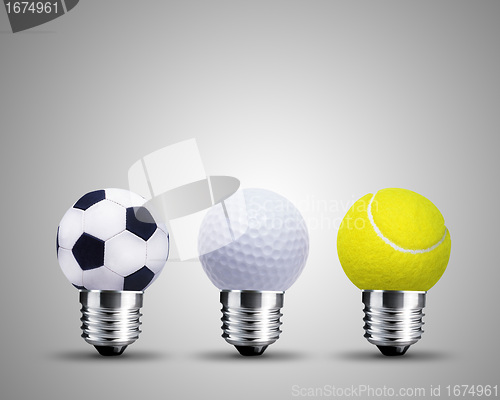 Image of light bulb concept