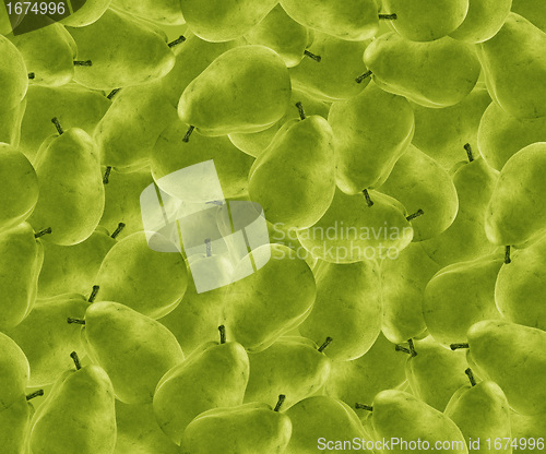 Image of Fresh green  pears