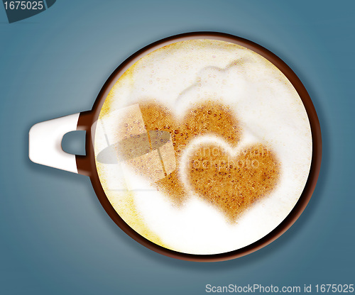 Image of coffee art