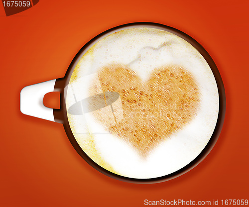 Image of coffee art