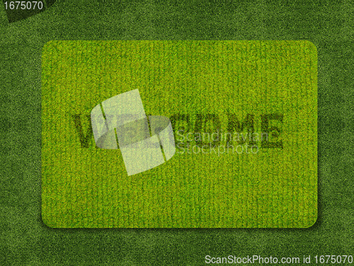 Image of welcome doormat