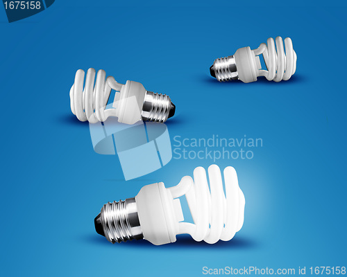 Image of glowing Light bulb