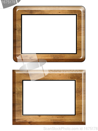 Image of wooden frames