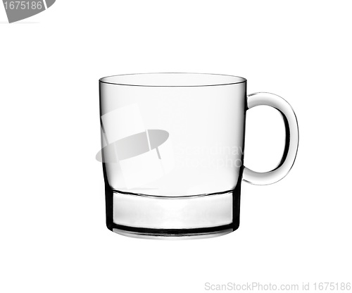 Image of An empty glass of water