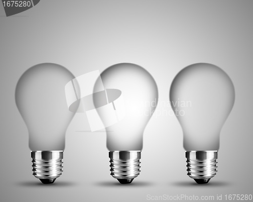 Image of light bulb concept