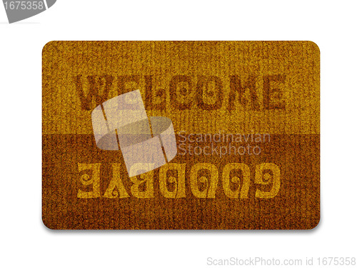 Image of welcome doormat