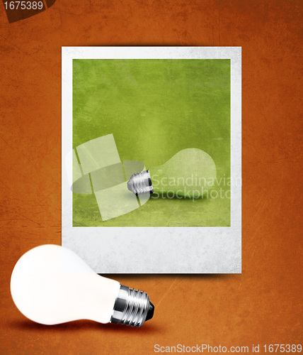 Image of light bulb concept