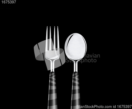 Image of Fork and spoon