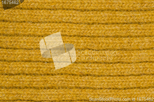 Image of Yellow wool texture