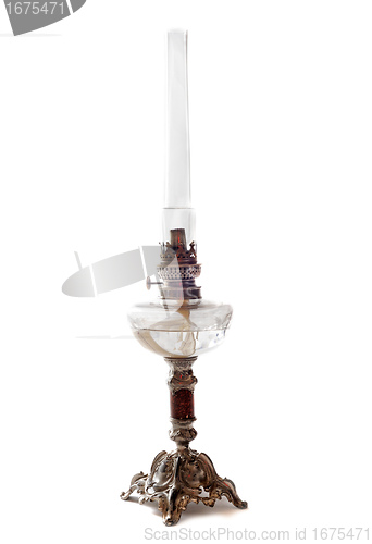Image of antique oil lamp