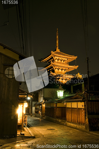 Image of night in Kyoto