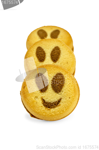 Image of Biscuits in the form of a smiling face