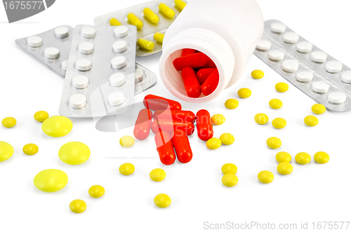 Image of Capsule red with drugs