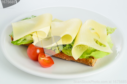 Image of emmenthal sandwich