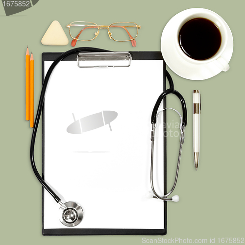 Image of abstract medical background