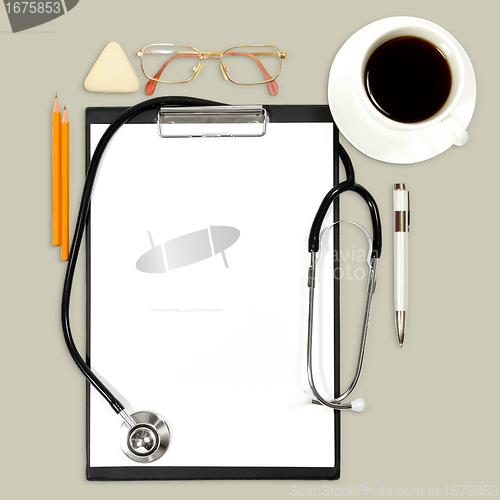 Image of abstract medical background