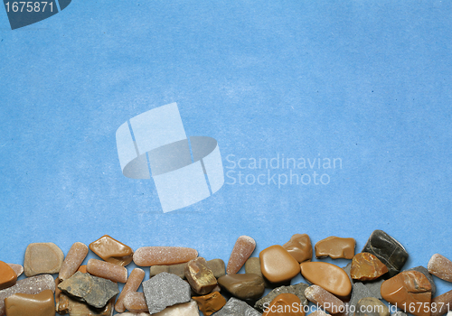 Image of background with stones and old paper 01