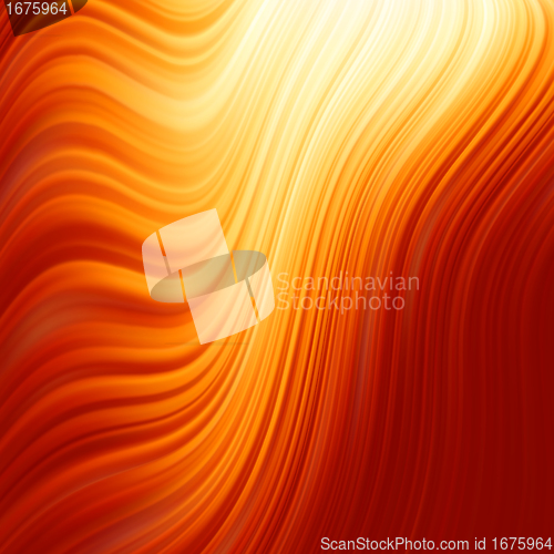 Image of Abstract glow Twist with fire flow. EPS 8