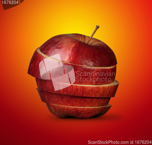 Image of red apple