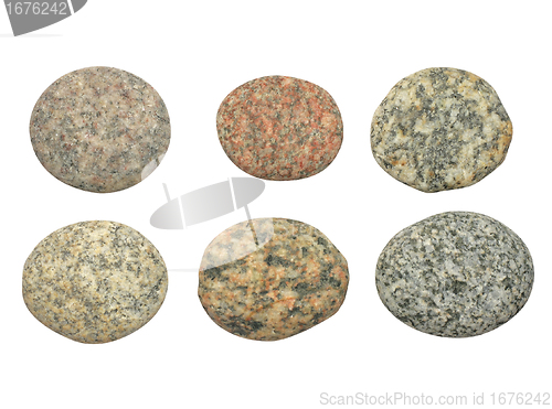 Image of set of isolated stones