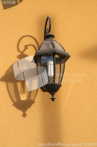 Image of Lamp with shadow