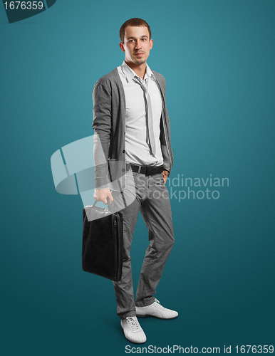 Image of businessman with bag