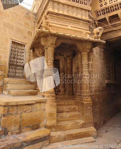 Image of street view of Jaisalmer