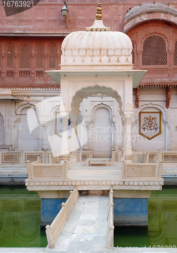 Image of pavilion in Bikaner