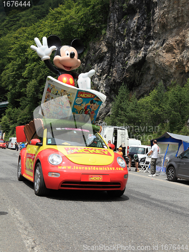 Image of Mickey's car