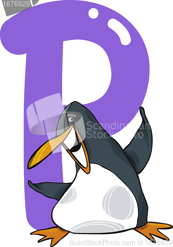 Image of P for penguin