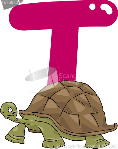 Image of T for turtle