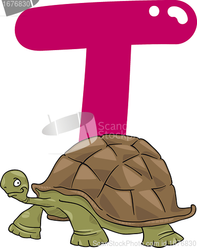 Image of T for turtle