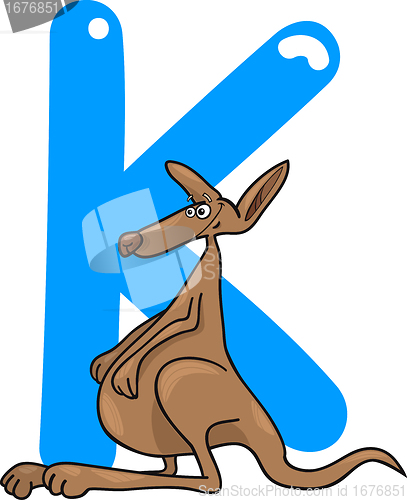 Image of K for kangaroo