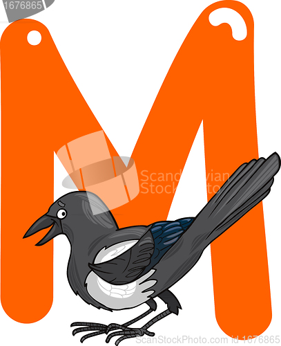 Image of M for magpie