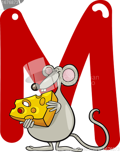 Image of M for mouse