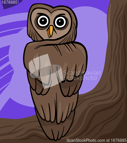 Image of cartoon owl