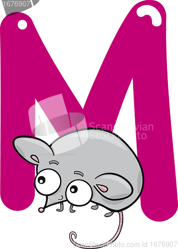 Image of M for mouse