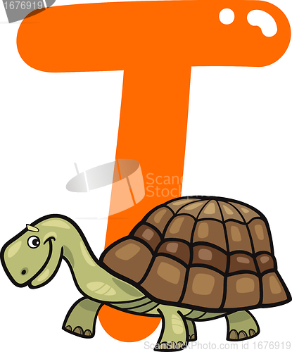 Image of T for turtle