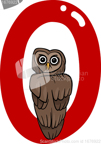 Image of O for owl